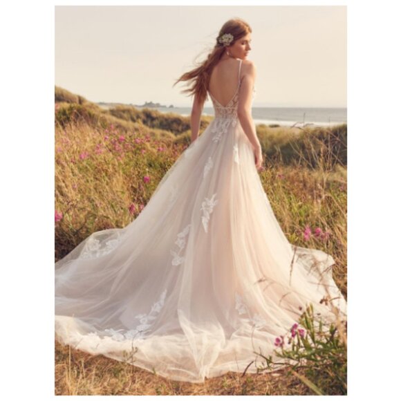 Rebecca Ingram 22RT538B01 Sz 10 Wedding Dress NWT - Picture 2 of 16